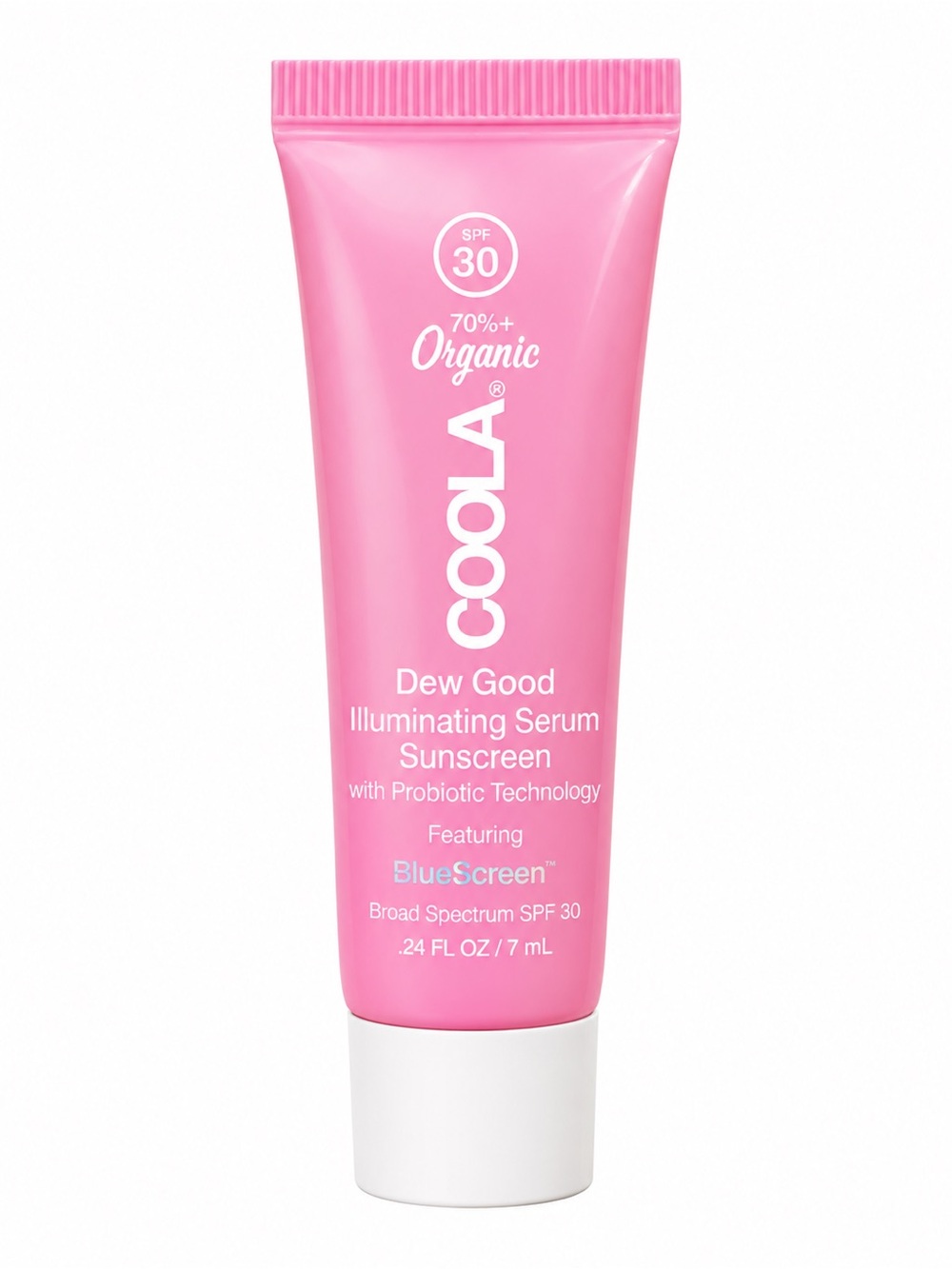 COOLA Dew Good Illuminating Serum Sunscreen SPF 30 0.24 oz 7ml Travel Size